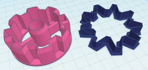 Gear cookie cutters