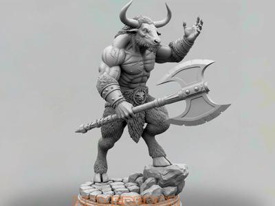 Minotaur Creature of The Labyrinth