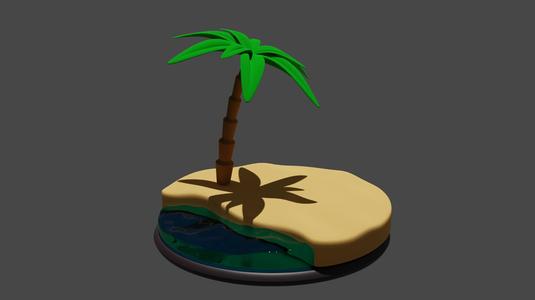 small island