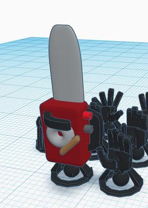 lucky 13 Ash Williams chainsaw