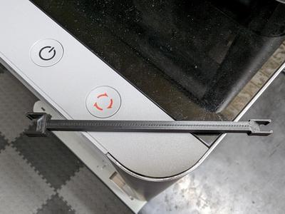 Hotend plug removal tool for Bambu Labs X1 printer.