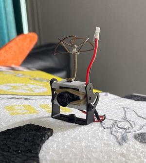 QX80 : 90 TX-01 Camera mount for Foxeer Holder