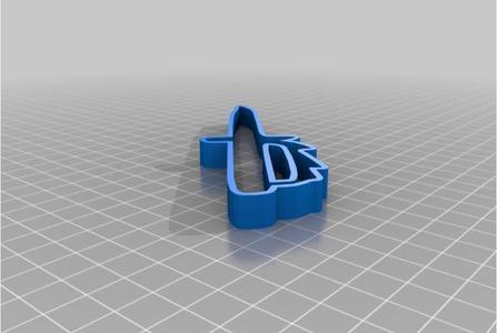 simple knife cookie cutter