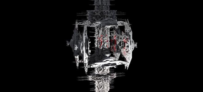 Mega Sci-Fi city Space station Kitbash 3