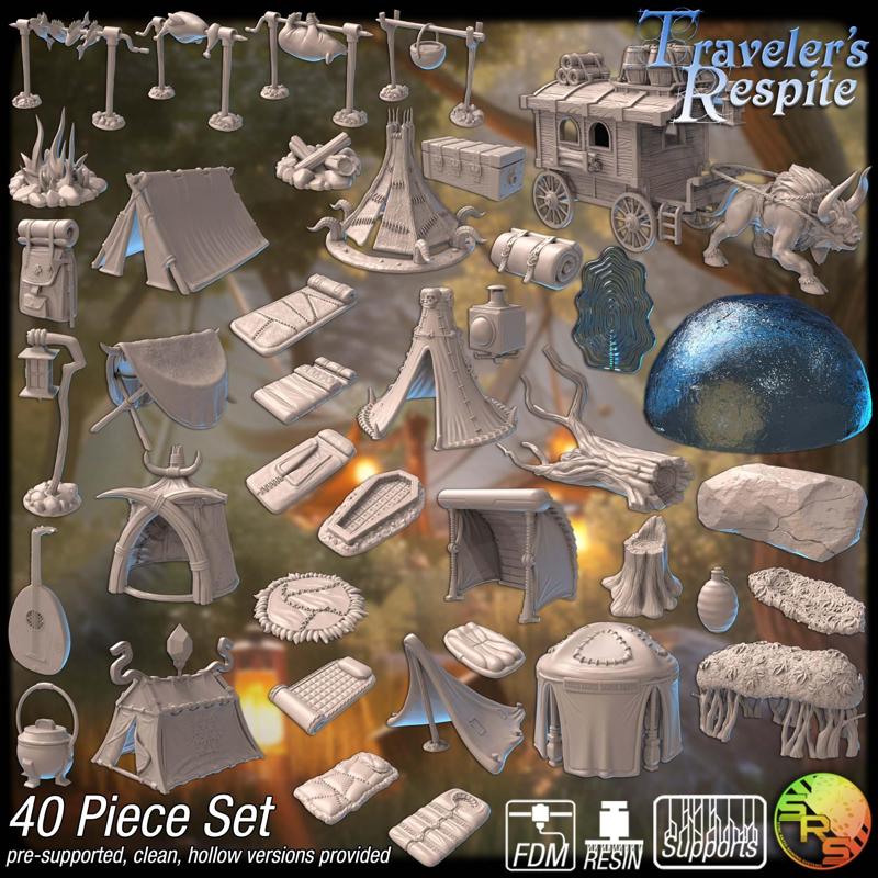 Campsite Terrain Set
