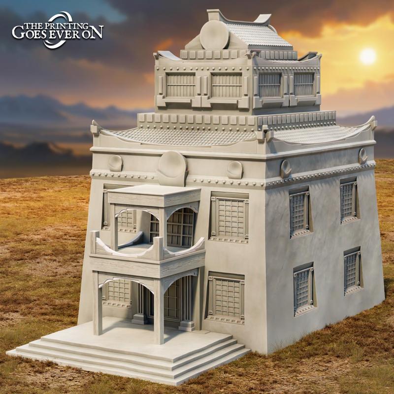 Golden Khanate Temple - Supportless Terrain