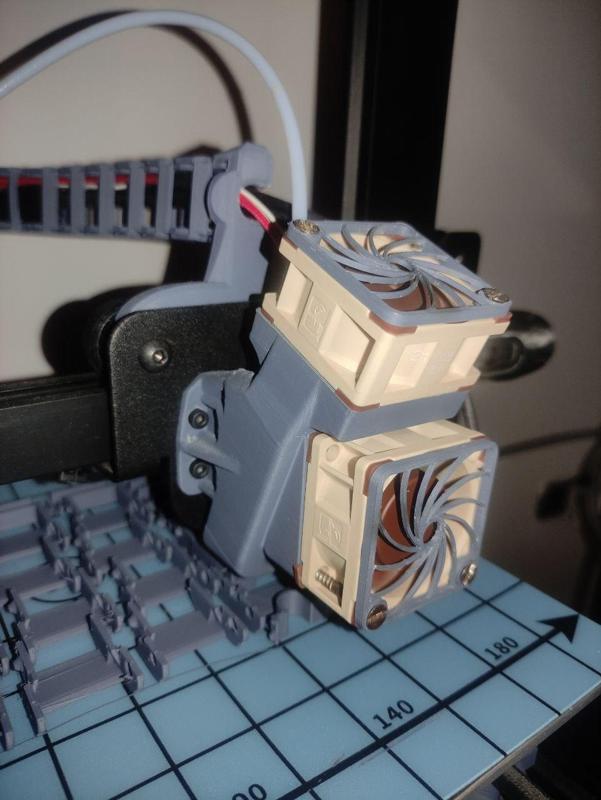 Longer LK4 Pro Fan Duct 40mm