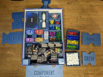 Galaxy Trucker - Game Insert / Organizer