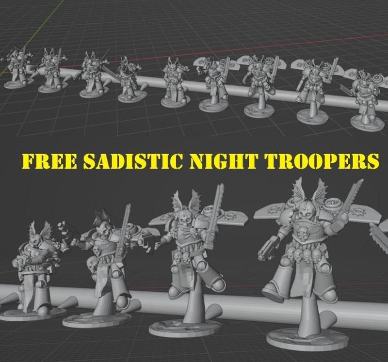 free demonic night troopers