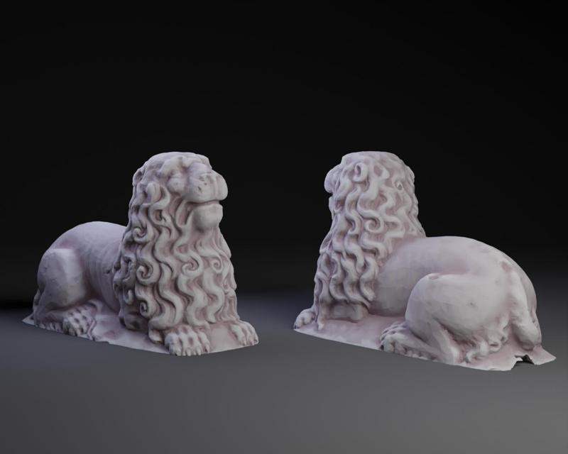 Lion Sculpture -Draft Resurrection