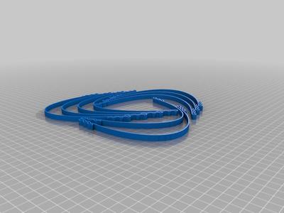 Spacer Clip for mask 25 cm