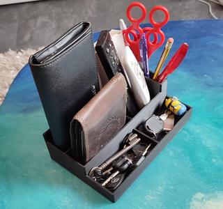 Desk Organizer for wallets , keys and remote controls