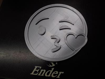 Kiss Emoji Coaster
