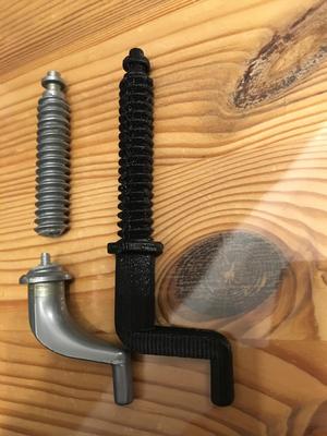 Elevator screw for BRUDER Manitou telescopic loader