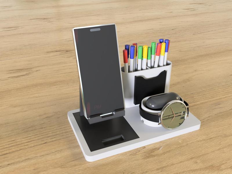 Dock Pro Organizer - Modular 3D Desktop Station
