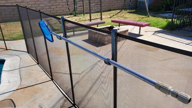 Pool Skimmer Fence Hooks