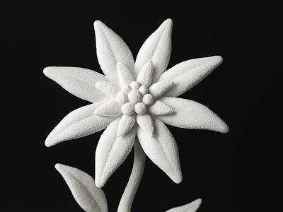 Edelweiss – Alpine Flower Sculpture