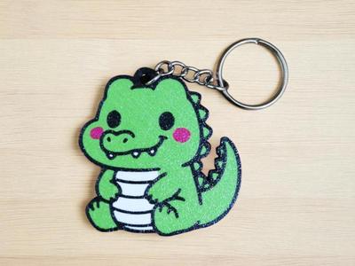 Cute crocodile Keychain