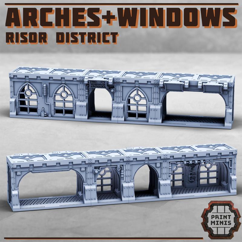 Archways and Windows - Risor District