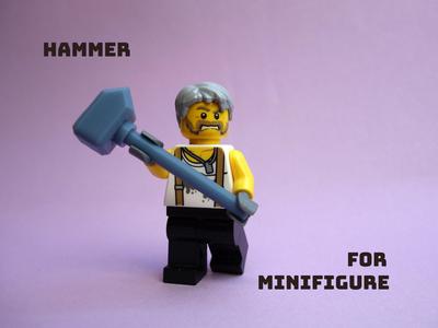 HAMMER for Minifigure