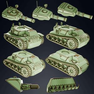 SciFi Tank - Purgator Pattern