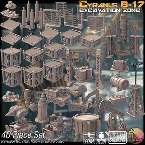 Lunar Drill Site Terrain Set