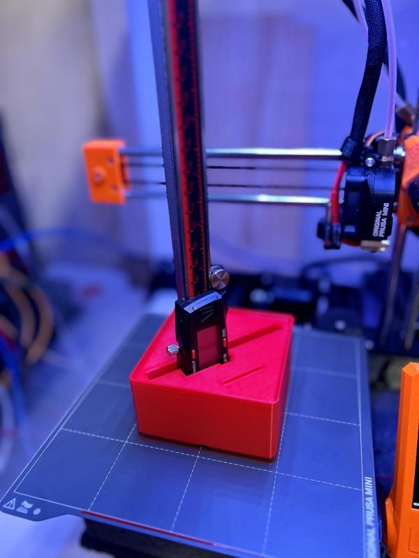 Gridfinity Vinca Caliper and ruler holder