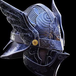 WYLDER COSPLAY HELMET - LIFESIZE - ELDEN-RING NIGHTREIGN FAN ART