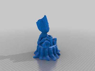 (3D Slash) Groot_Bong - Fixed