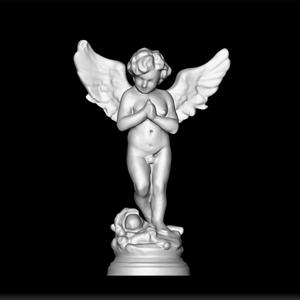 Angel Statue Garden - 3D Print Angel Sculpture - Garden Angel Figurine - Serene Angel Design - Outdoor Decoration Statue