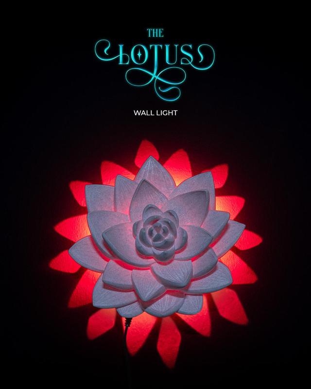The Lotus Wall Light 