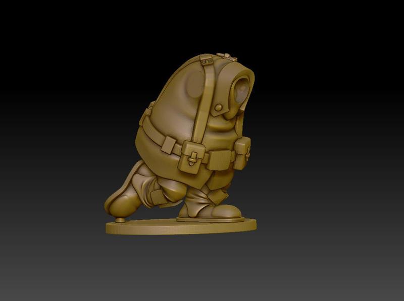 Crusader Running Body