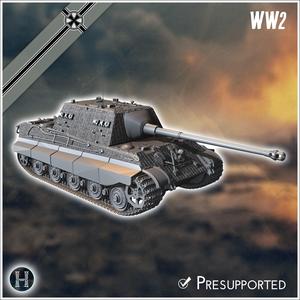 Jagdpanzer VI Jagdtiger 88mm Pak 43/3 - Germany Eastern Western Front Normandy Stalingrad Berlin Bulge WWII