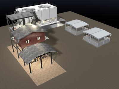 Industrial building layout 25-39