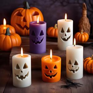 Halloween candle molds