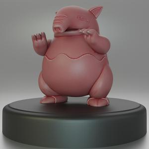 96- Drowzee Pokemon Figure
