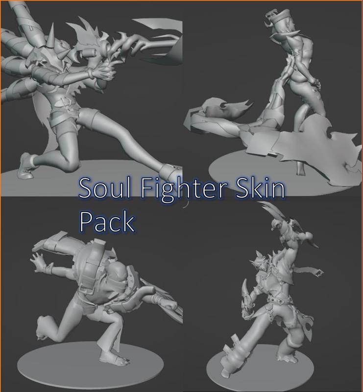 Soul Fighter Skin Pack - League of Legends
