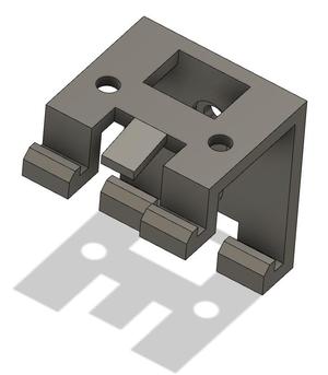 Replacement fitting clip for a venetian blind.
