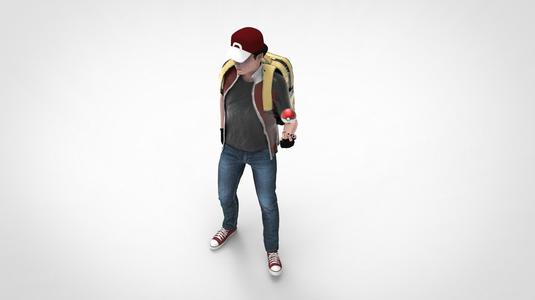 Red - Pokemon Trainer FAN ART