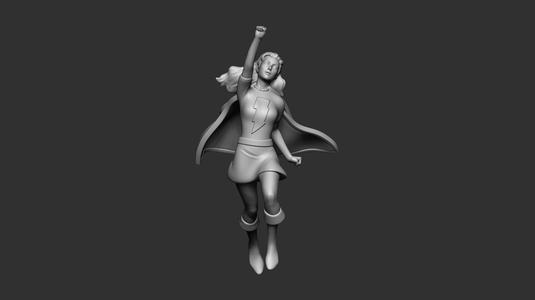 Mary Marvel from DC Comics - 3D Print Model