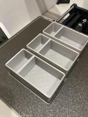 Box 38x76 with two sections