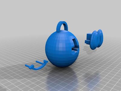roblox meep keychain/ornament