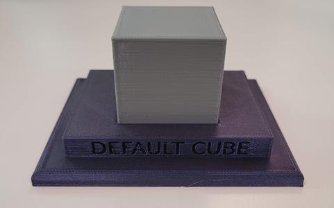Default Cube 1:50 scale Pedestal
