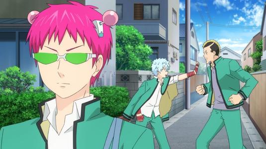 Saiki buckle - hair buckle - Anime