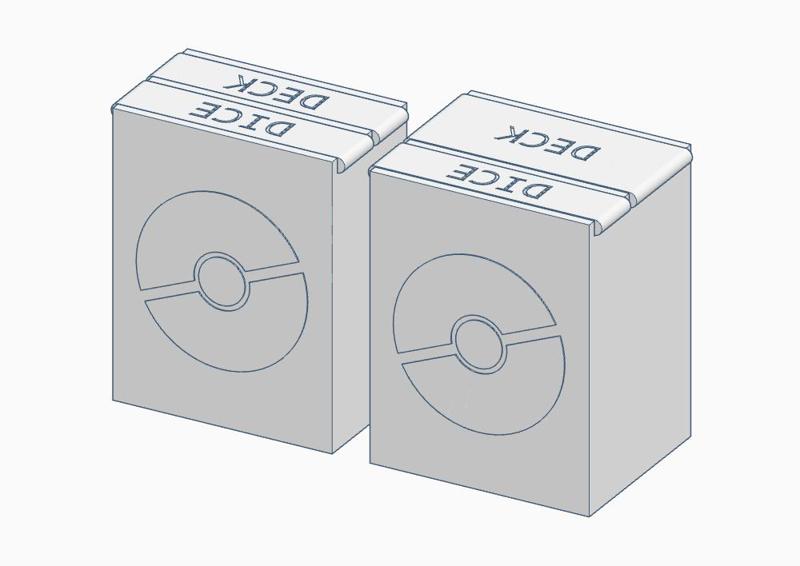 Pokemon TCG Card and Dice Holder