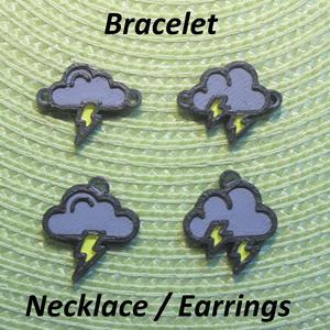 4 Thunder Necklaces, Bracelets, Earrings, Jewelry