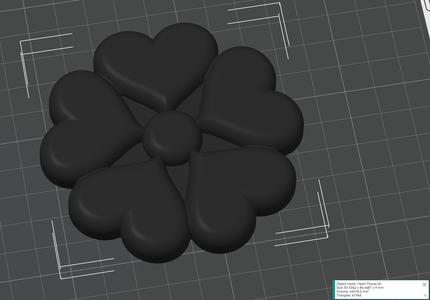 Heart flower