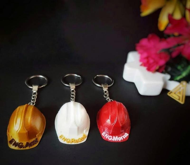 Engineer Helmet 3M KEYCHAIN