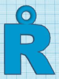 Christmas Initial Ornament Assortted (Rr)