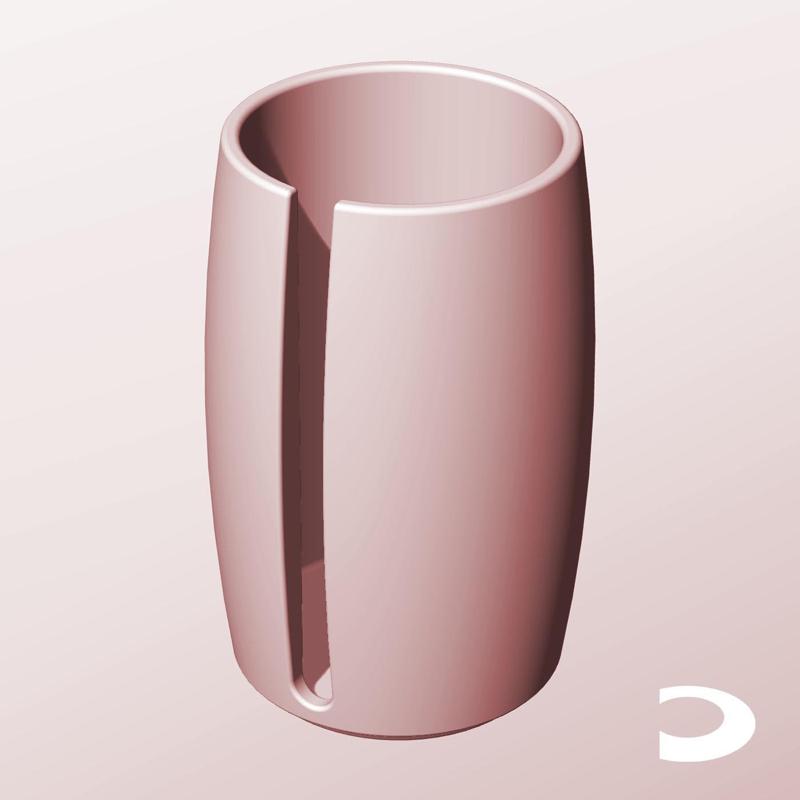 CR68-130-S Slotted Modular Stacking Storage Boxes | Printable Objects - Infinite Containers | stl file for 3d printing